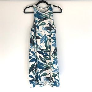 Amor Vert 100% Silk Printed Shift Dress